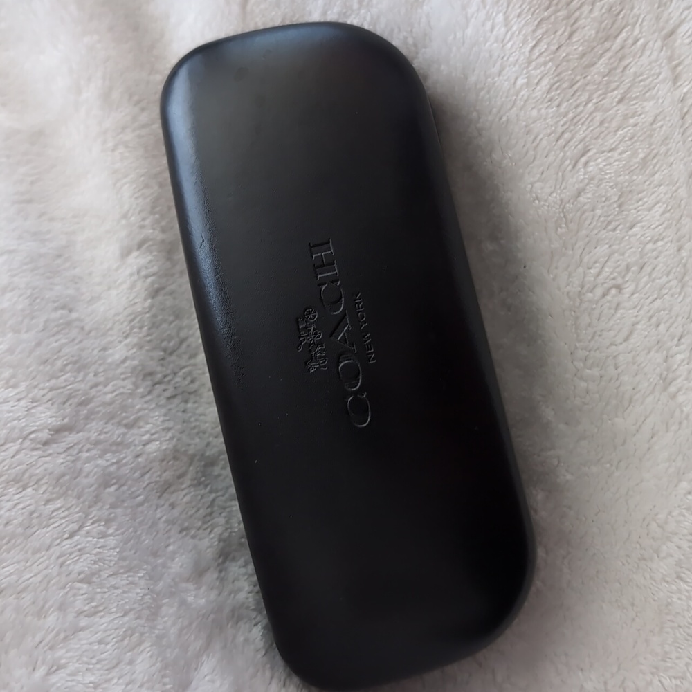 Coach sunglass case.